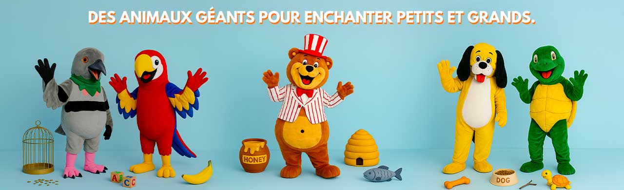 Mascottes animaux