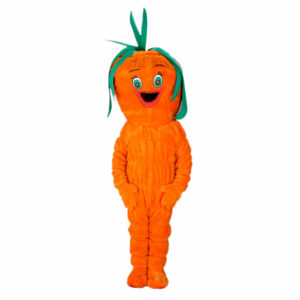 Mascotte de Carotte Sourire