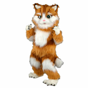 Mascotte de Chat Roux