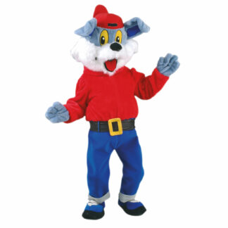 Mascotte de Chien Casquette