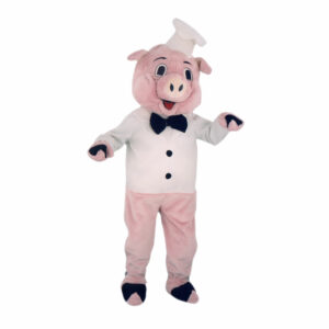 Mascotte de Cochon Cuisinier