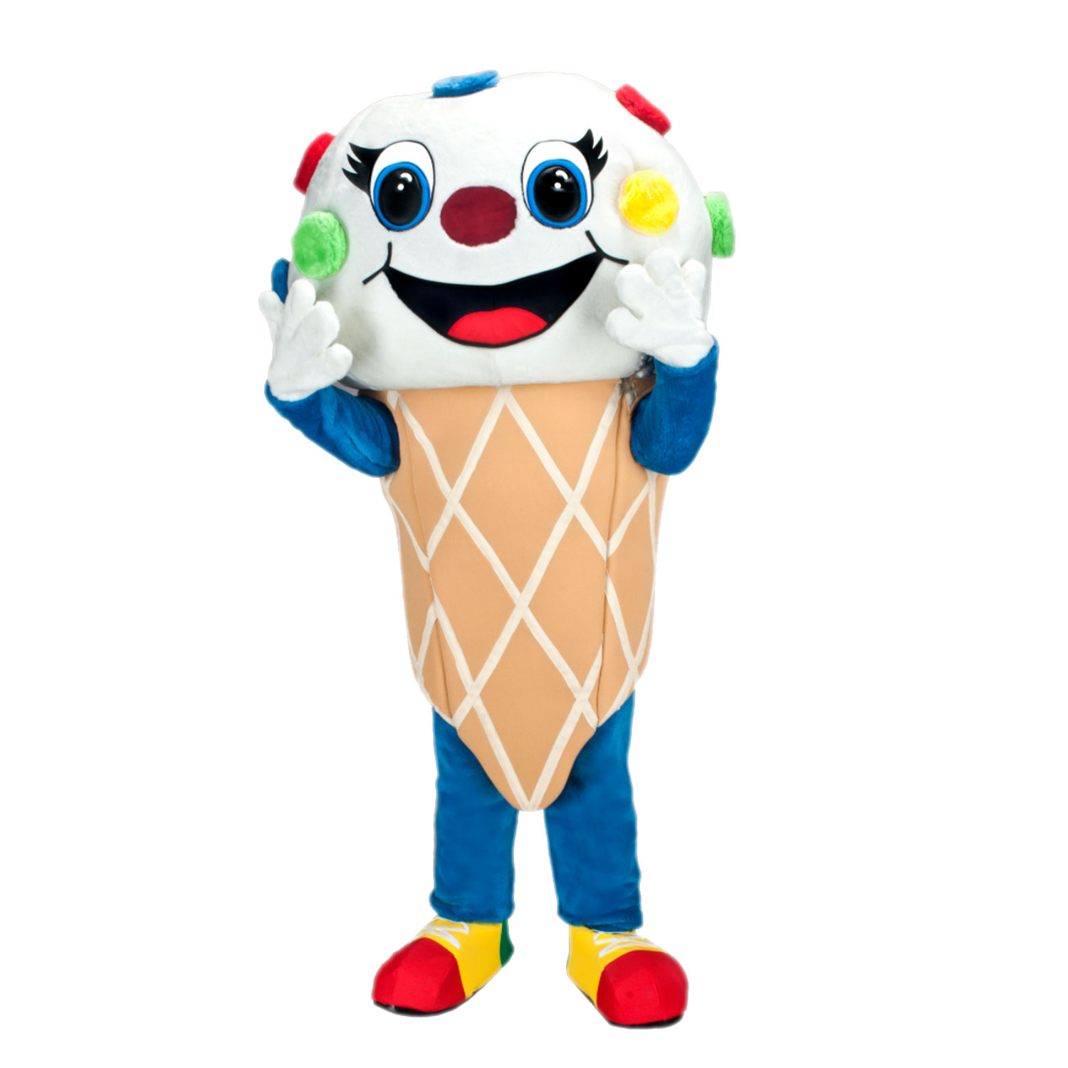 Mascotte de Cornet de Glace
