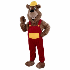 Mascotte de Castor Bricoleur