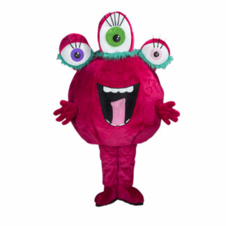 Mascotte de Monstre Rose