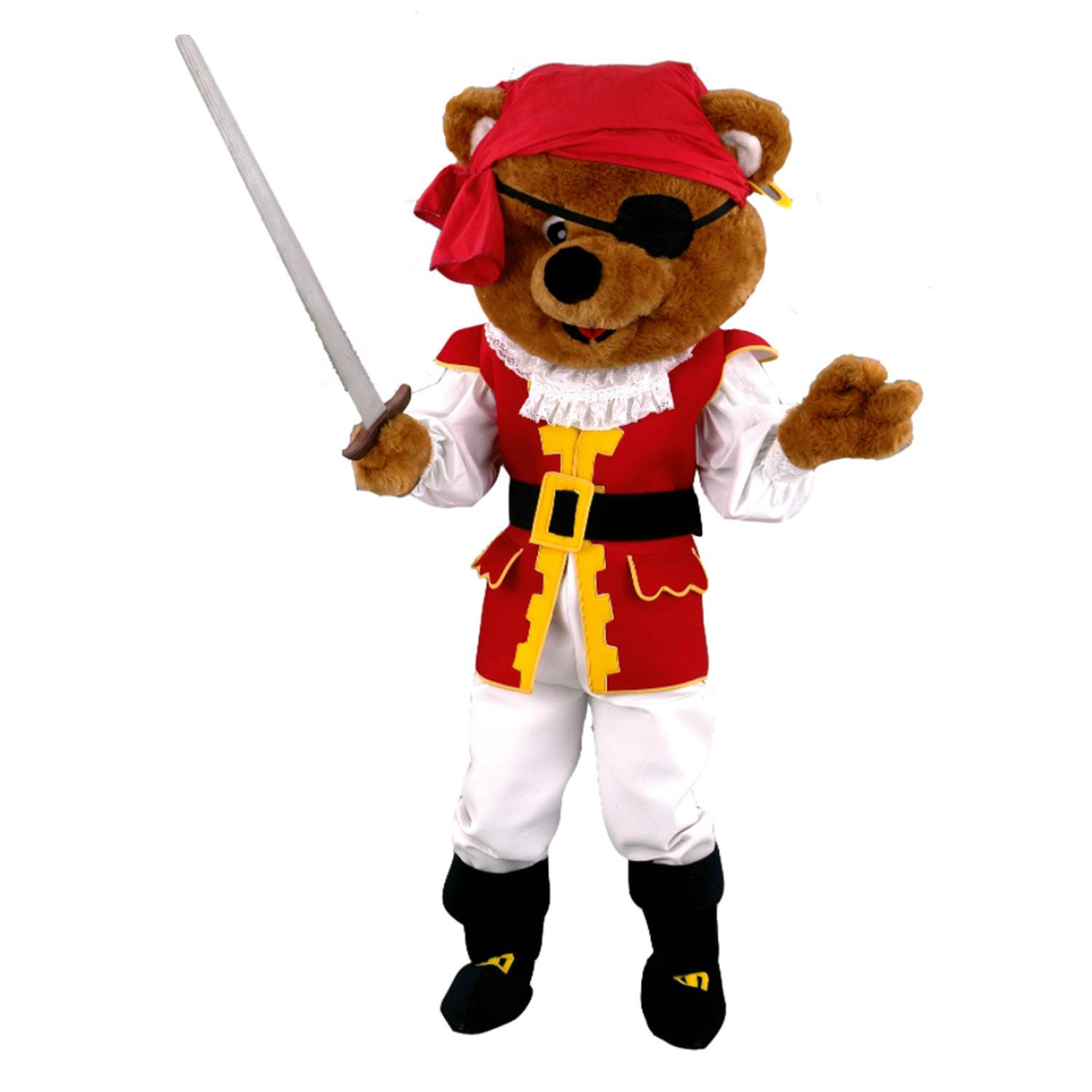 Mascotte d'Ours Pirate