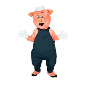 Mascotte des 3 Petits Cochons
