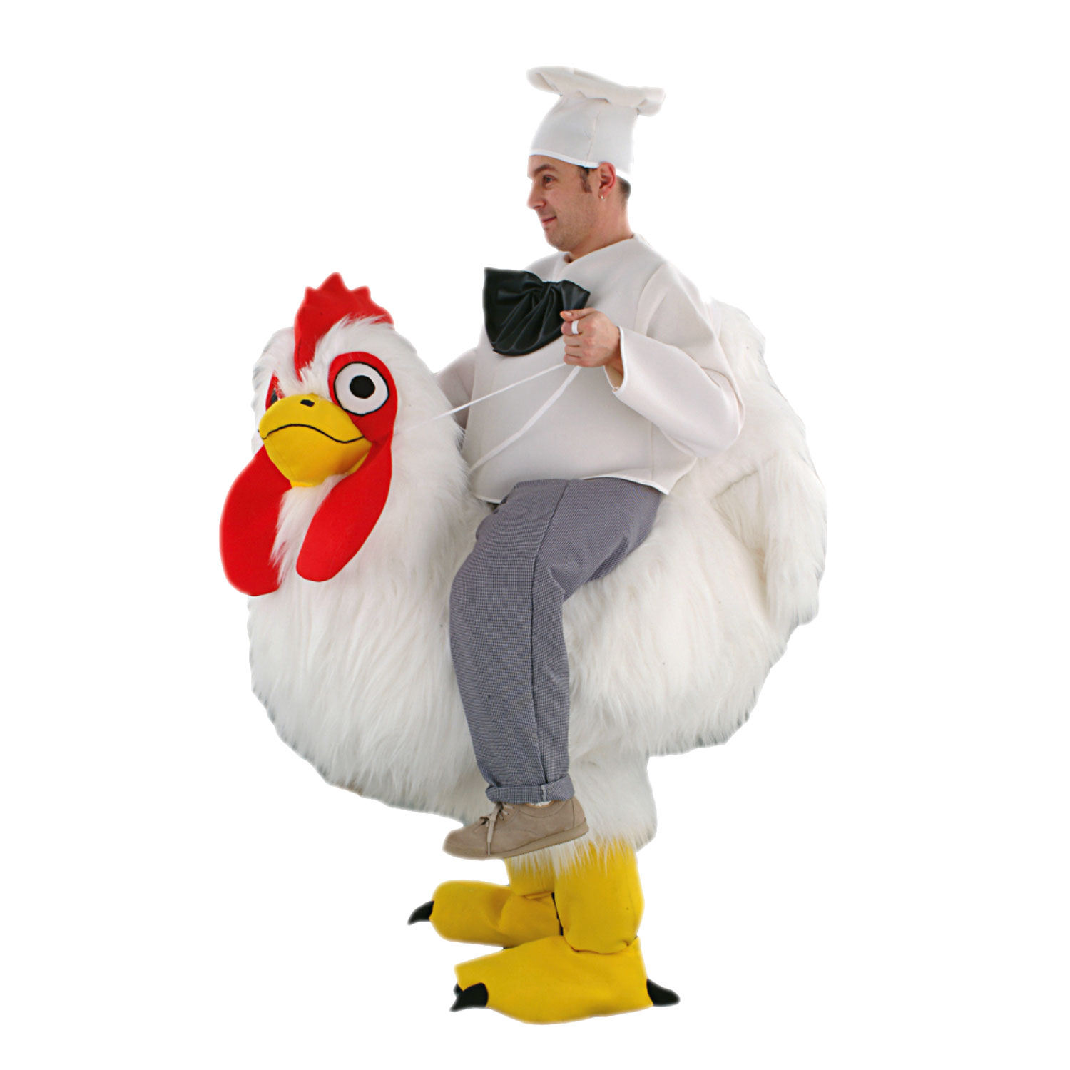 Mascotte de Poule Cuisinier