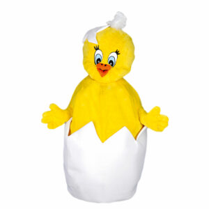 Mascotte de Poussin dans l'Oeuf