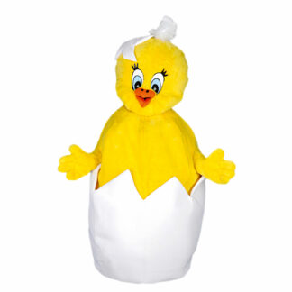 Mascotte de Poussin dans l'Oeuf