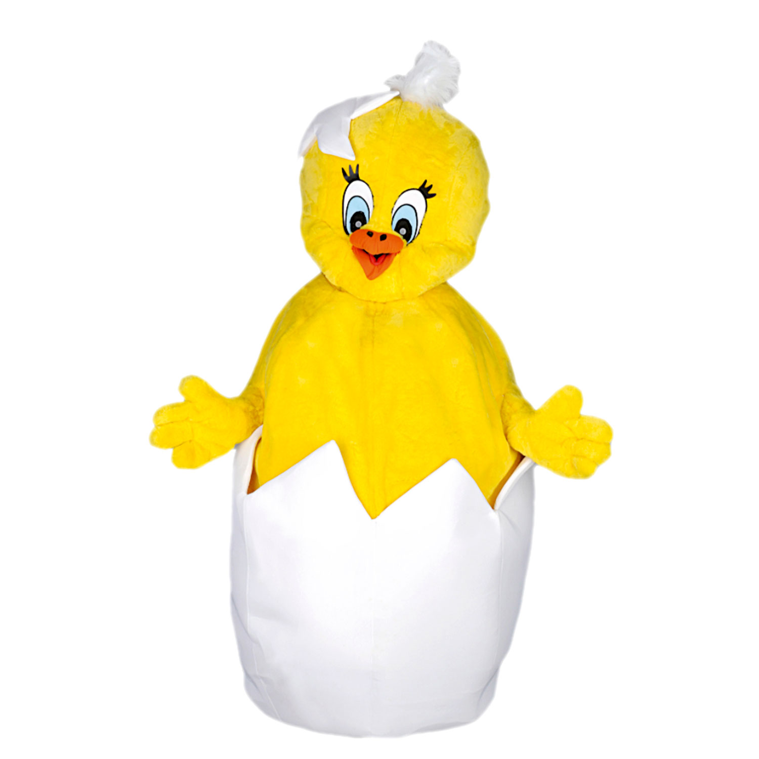 Mascotte de Poussin dans l'Oeuf