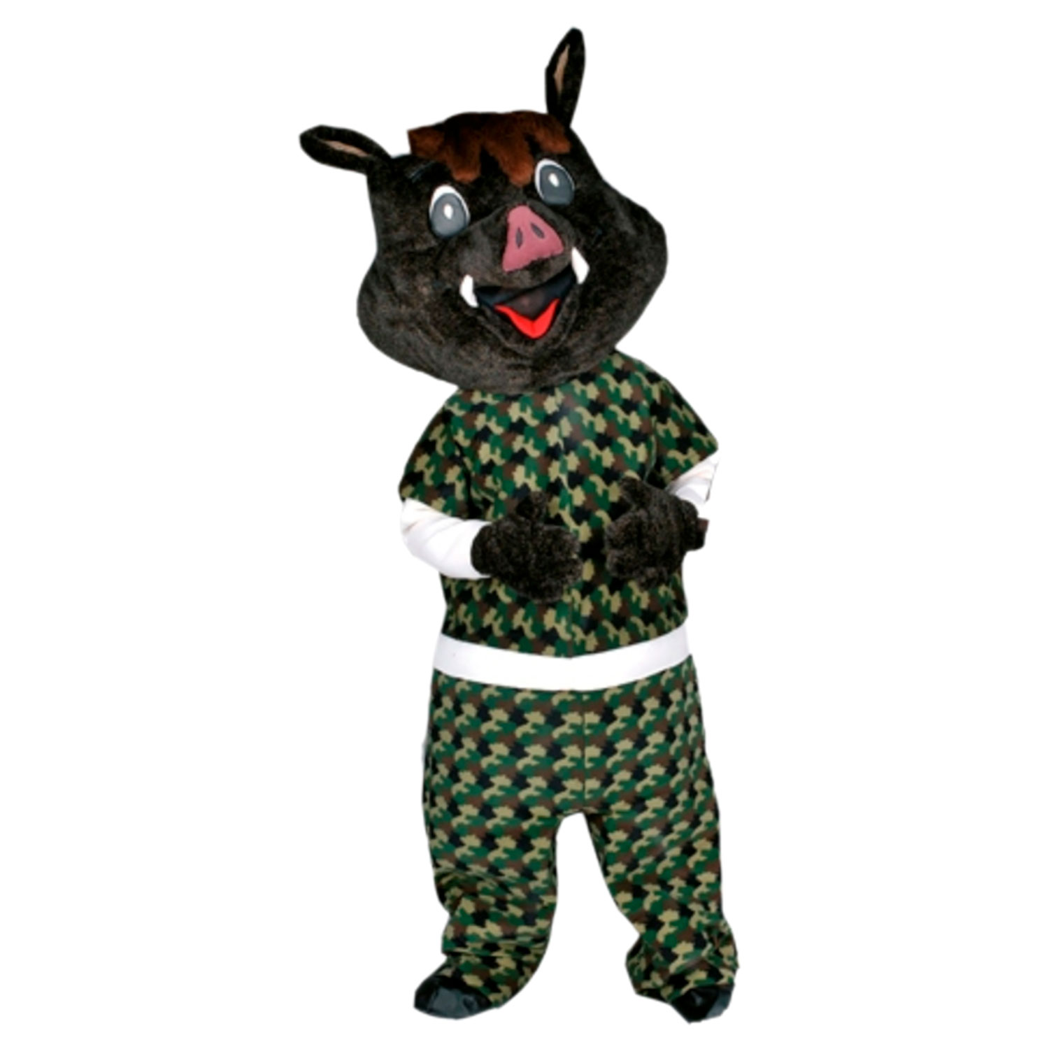 Mascotte de Sanglier Noir