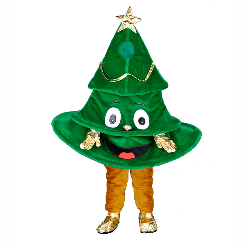 Mascotte de Sapin Cartoon